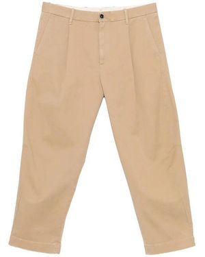 Nine:inthe:morning 'Giulio Squad' Carrot Trousers - Natural