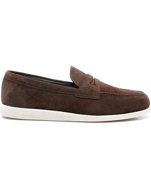 Church's Portsmouth Light Suede Loafers - Brown