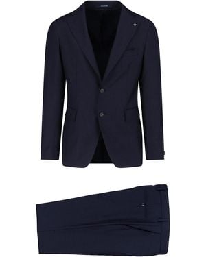 Tagliatore Single-Breasted Suit - Blue