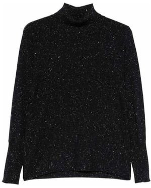 Peserico High Neck Jumper - Black