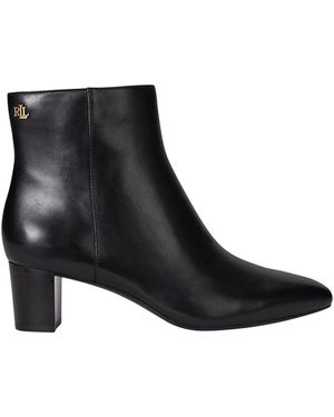 Ralph Lauren Demi-Boots-Bootie - Black