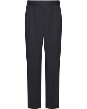 Franzese Collection Pleat Trousers - Blue