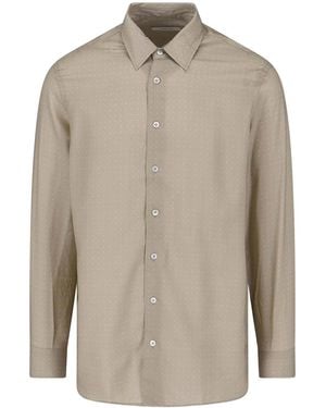 Lardini Lyocell Shirt - Natural