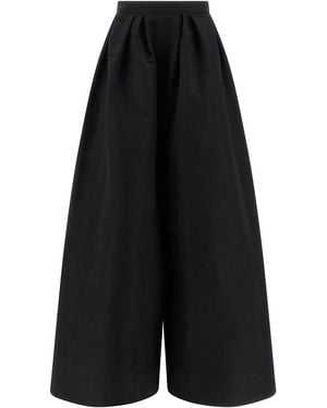 Carolina Herrera Palazzo Trousers - Black