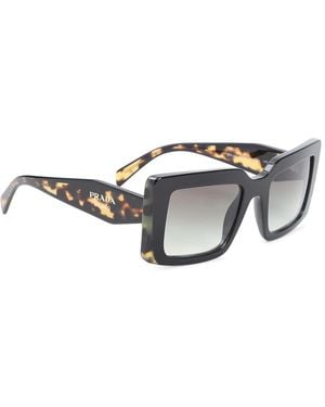 Prada Eyewear Acetate Sunglasses - Metallic
