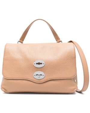 Zanellato Postina Daily Small Leather Handbag - Natural