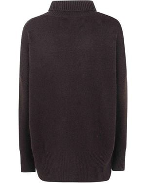 Lisa Yang Suéter Cuello Redondo - Azul