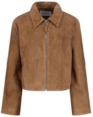 Low Classic Suede Jacket - Brown