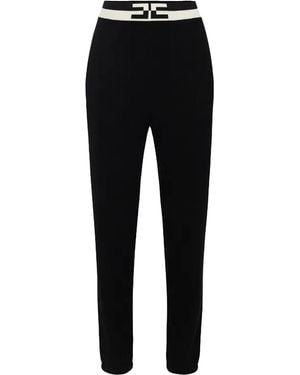 Elisabetta Franchi Pants - Black