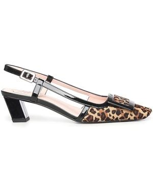 Roger Vivier Belle Vivier Slingback Pumps - Multicolor