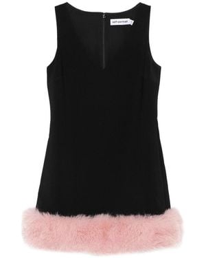 Self-Portrait Self Portrait Sleeveless Dress - Black