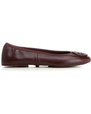 Tory Burch Reva Travel Ballerina - Brown