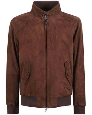 Baracuta Suede Jacket - Brown