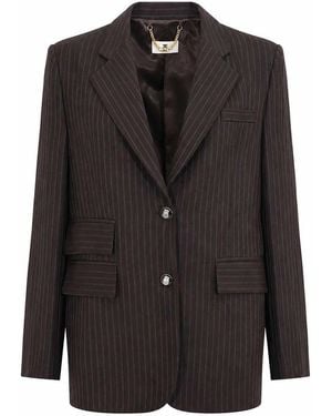 Elisabetta Franchi Jacket - Black