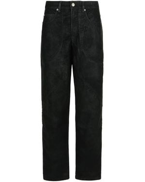 Isabel Marant Kelvina Faux Leather Pants - Black