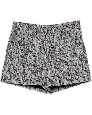 IRO Edela Cotton Blend Shorts - Gray