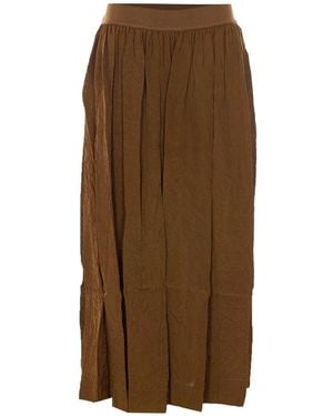 Uma Wang Mustard Gillian Skirt - Brown