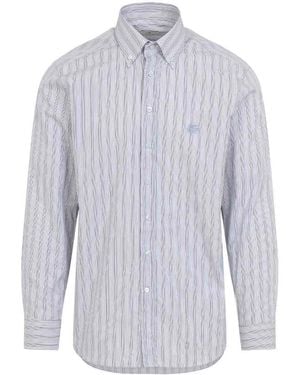 Etro Roma Logo Shirt - White