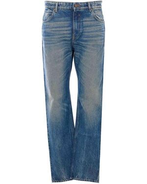 Balmain Vaqueros Rectos - Azul