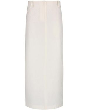 AYA MUSE Maxi Skirt - White
