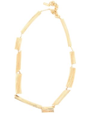 Moschino Collana Pasta - Bianco