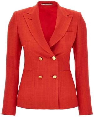 Tagliatore 'Coral' Blazer - Red