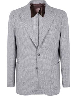 Barba Napoli Bactive Mono Jacket - Gray