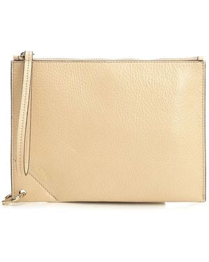 Chloé Chlo Spin Clutch Bag - Natural