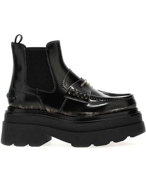 Alexander Wang Carter Ankle Platform Ankle Boots - Black