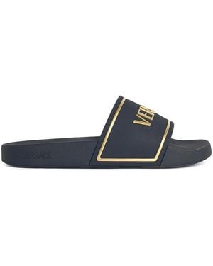 Versace Rubber Slippers - Blue