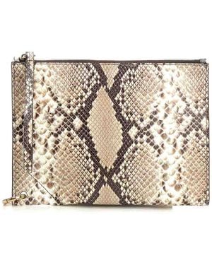 Chloé Chlo Spin Clutch Bag - Metallic