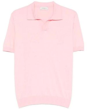 Piacenza 1733 'Sailor' Short Sleeve Polo - Pink