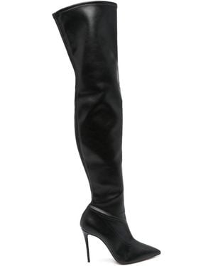 Casadei Over-The-Knee Boots - Black