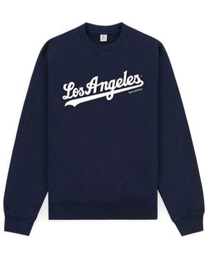 Sporty & Rich Dodgers Crewneck - Blue