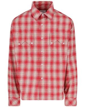 Rhude Paint Shirt - Red
