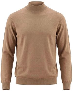 Drumohr Turtle Neck - Brown
