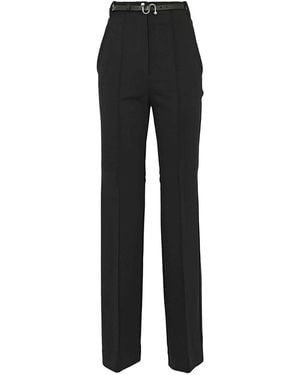 Sportmax Texas High-Waisted Pants - Black