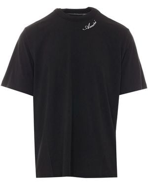 Amiri Script Jmodal T-Shirt - Black