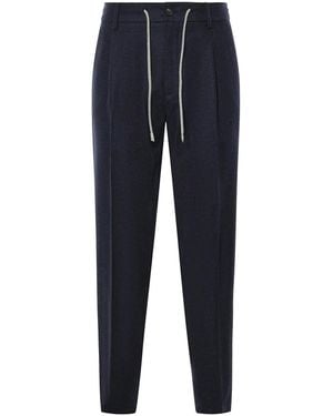 Eleventy Pantalones Deportivos - Azul