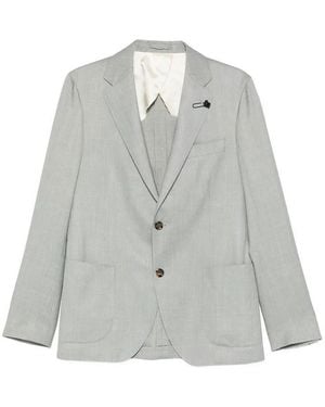 Lardini 'Iconic Drop 7 Reg' Jacket - Grey