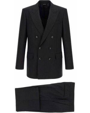 Tom Ford Knielanges Kleid - Schwarz