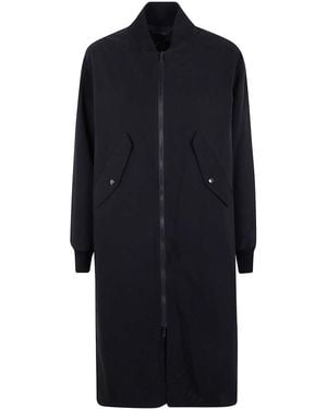 Y's Yohji Yamamoto Long Coat - Blue