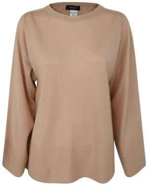 Fabiana Filippi Round Neck - Brown