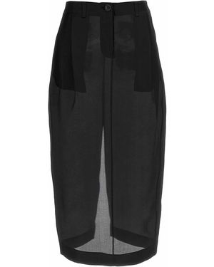 KHAITE Lucian Skirt - Black