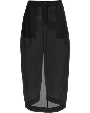 KHAITE Lucian Skirt - Black
