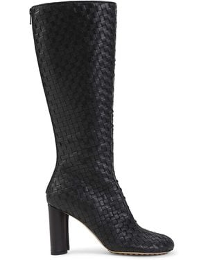 Bottega Veneta Cherry High Boot - Black