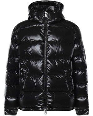 Herno Short Gloss Nylon Duvet - Black