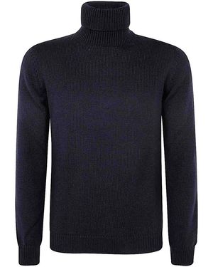Nuur Long Sleeves Turtle Neck - Blue