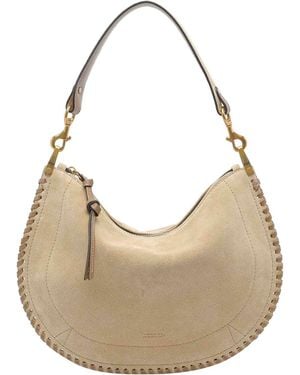 Isabel Marant Oskan Shoulder Bag - Natural