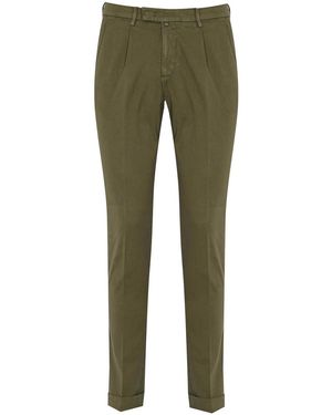 Briglia 1949 Bg07 Cotton Trousers - Green